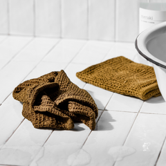 Set of Hazel Waffle Dish Cloths