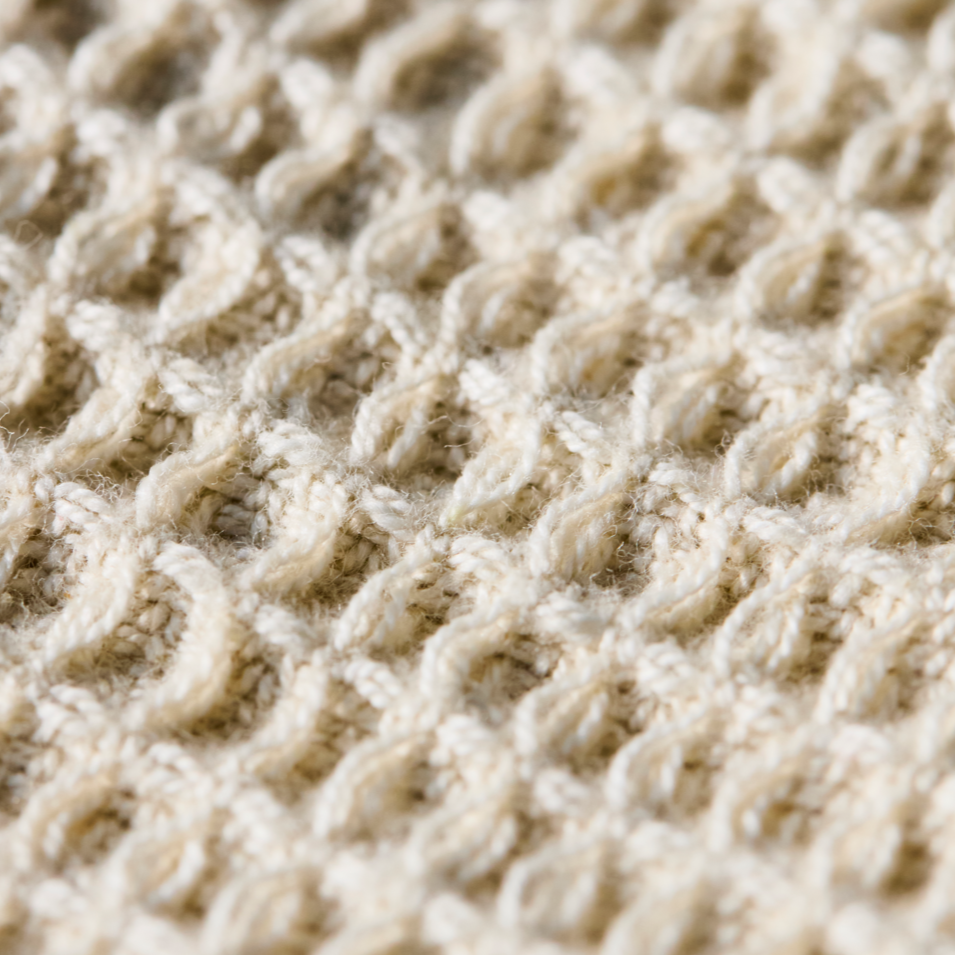 Set of Sand Waffle Dish Cloths - Design Vintage