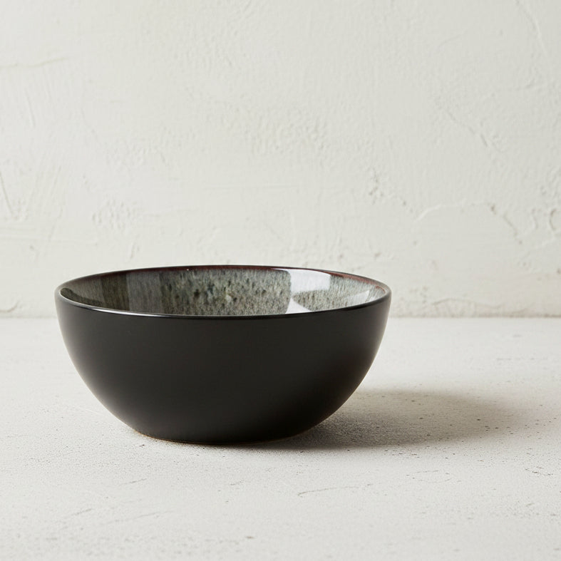 Jasper Glazed Serving Bowl