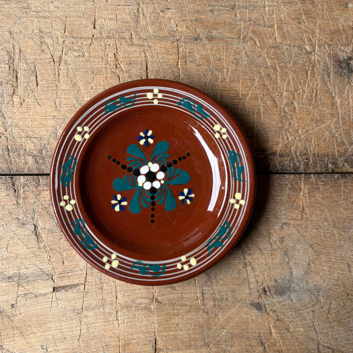 Vintage Folk Serving Platter