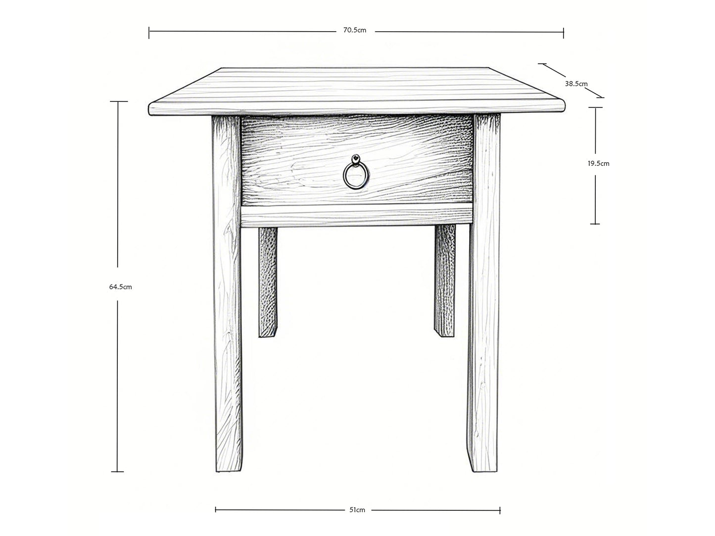 Reclaimed Elm Table - Design Vintage