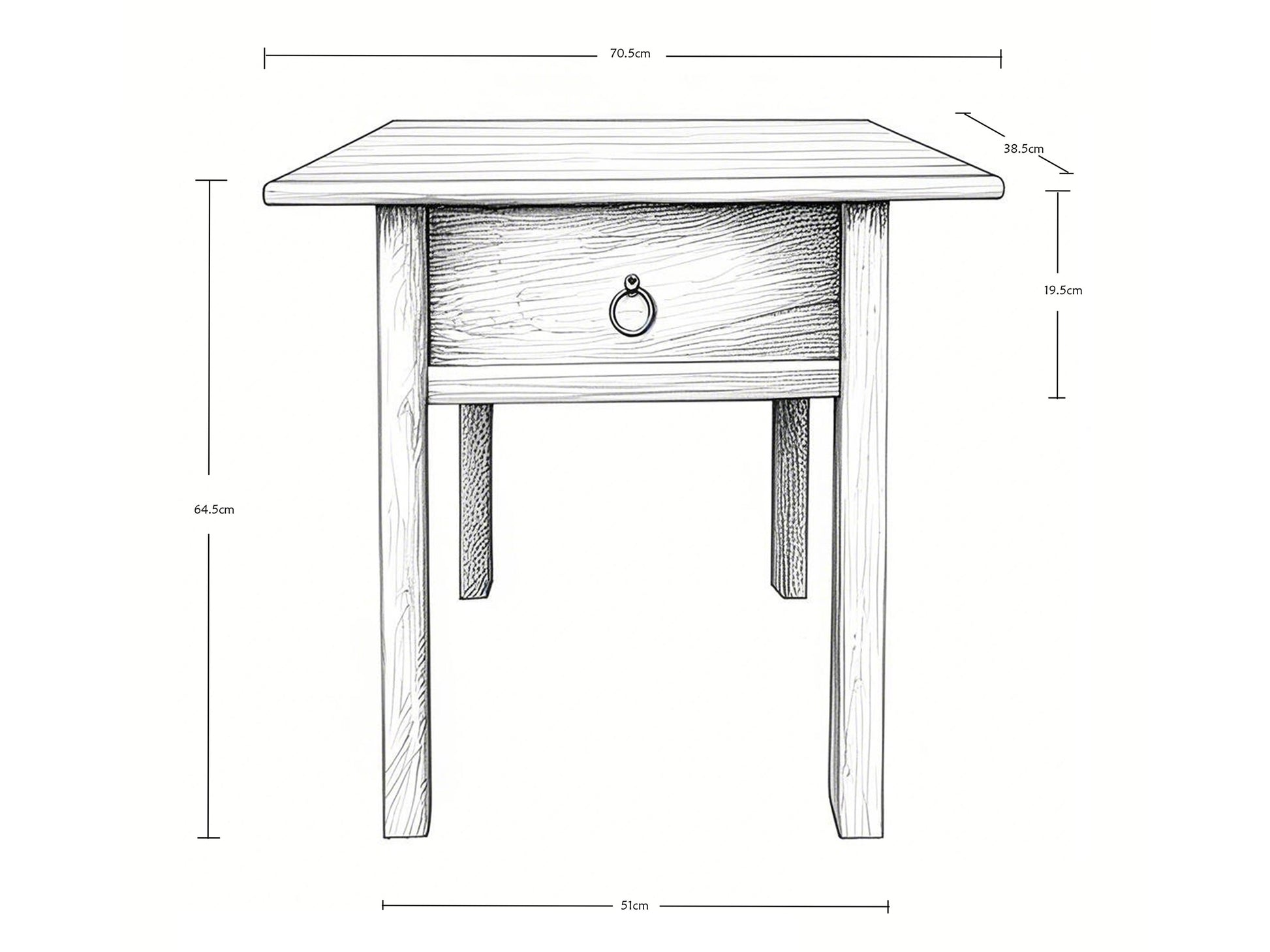 Reclaimed Elm Table - Design Vintage
