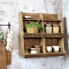 Reclaimed Wood Shelving Unit