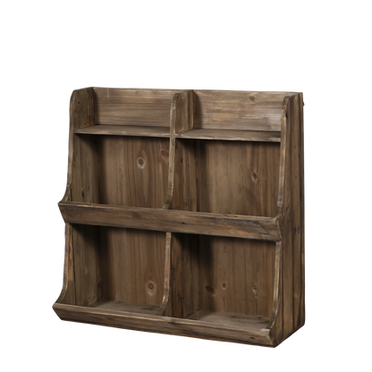 Reclaimed Wood Shelving Unit - Design Vintage