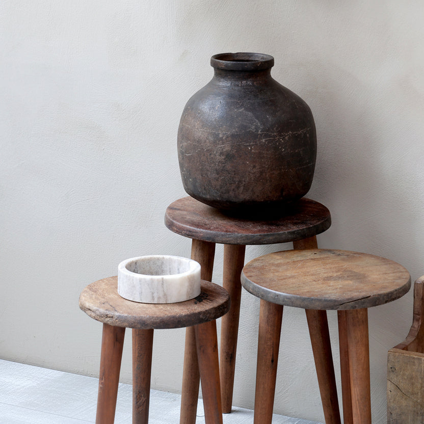 Reclaimed Wooden Stools - Design Vintage