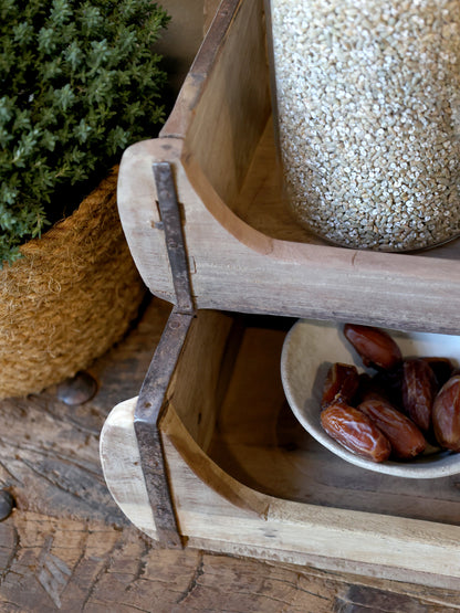 Recycled Wood Stacking Shelf - Design Vintage