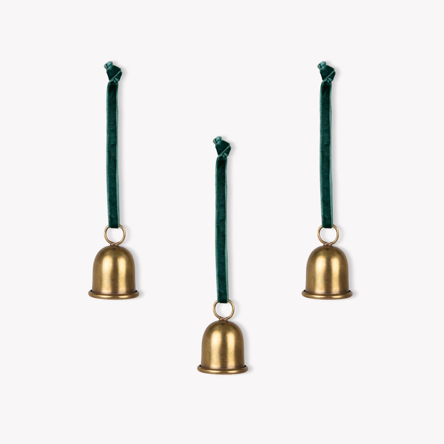 Set of Brass Christmas Bells