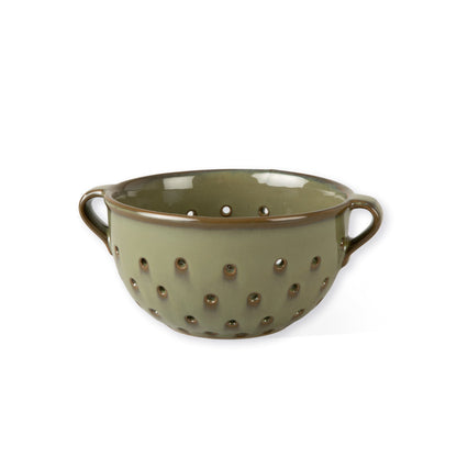 Glazed Moss Berry Strainer