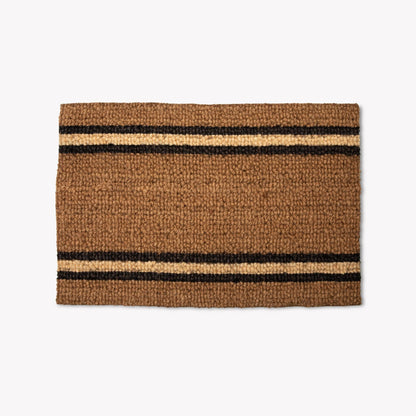 Striped Coir Doormat