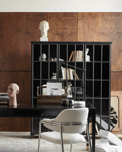 Black Iron Triple Cabinet