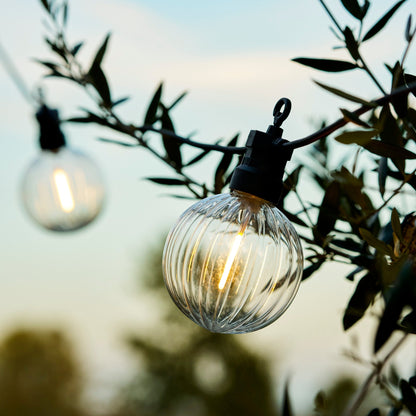 Ribbed Festoon Lights - Design Vintage