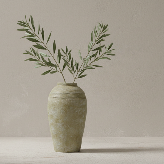 Lois Tall Clay Pot - Design Vintage