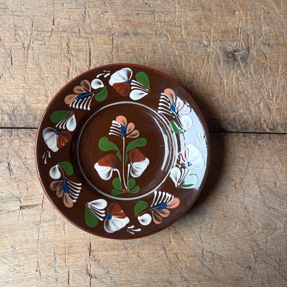 Vintage Folk Serving Platter