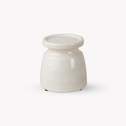 Crackle Glaze Candle Holder