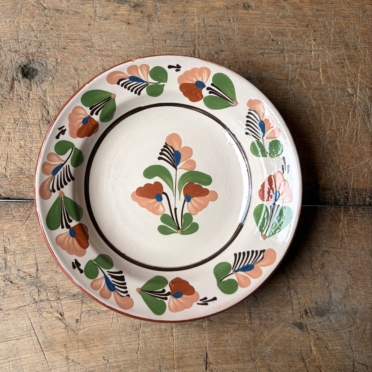 Vintage Folk Serving Platter