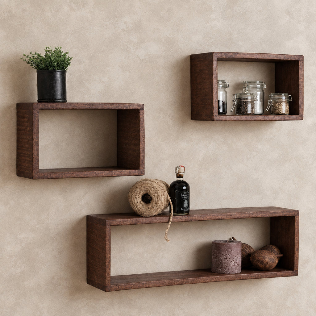 Reclaimed Box Shelf - Design Vintage