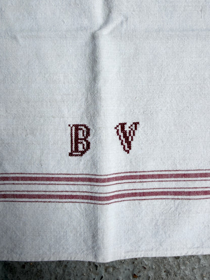 Vintage Linen Tea Towel