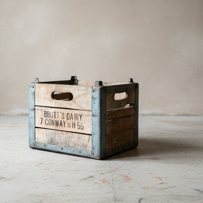 Vintage Bottle Crate - Design Vintage