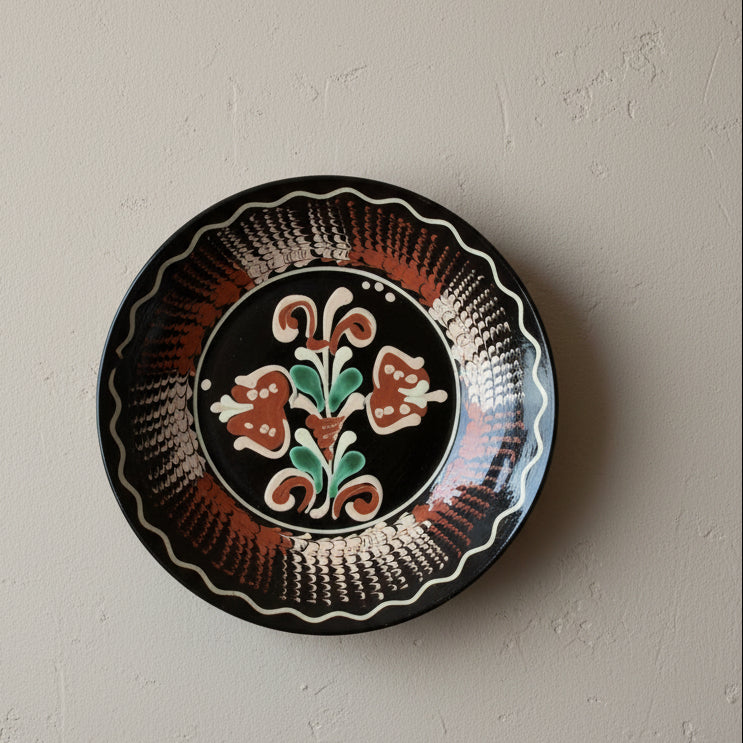 Vintage Hungarian Folk Bowl