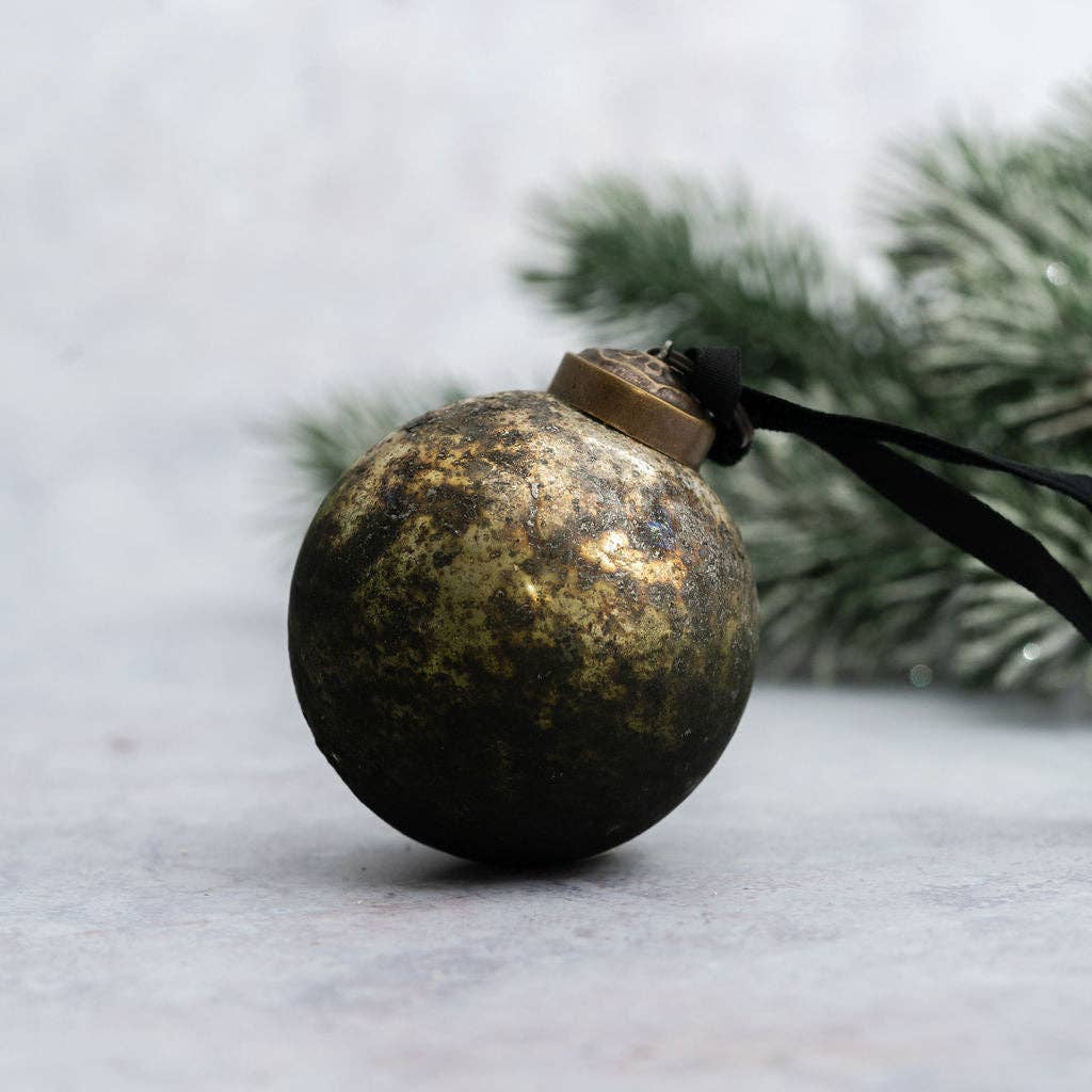 Dark Patina Bauble