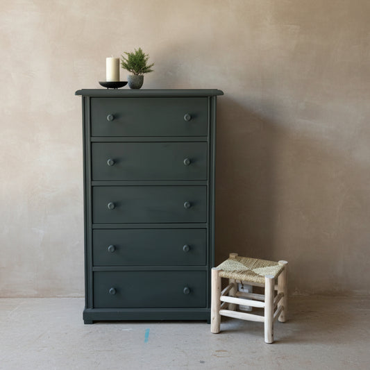 Vintage Tall Set of Drawers