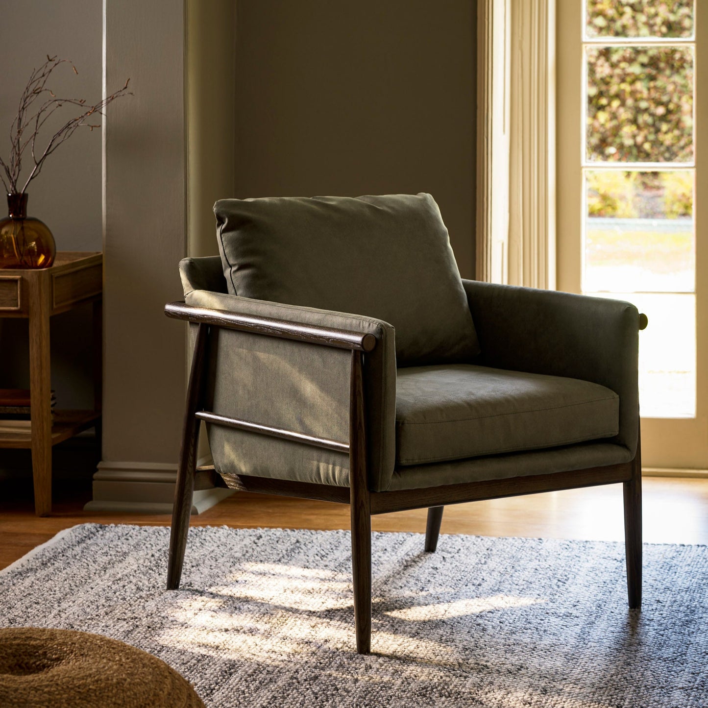 Olive Ash Armchair