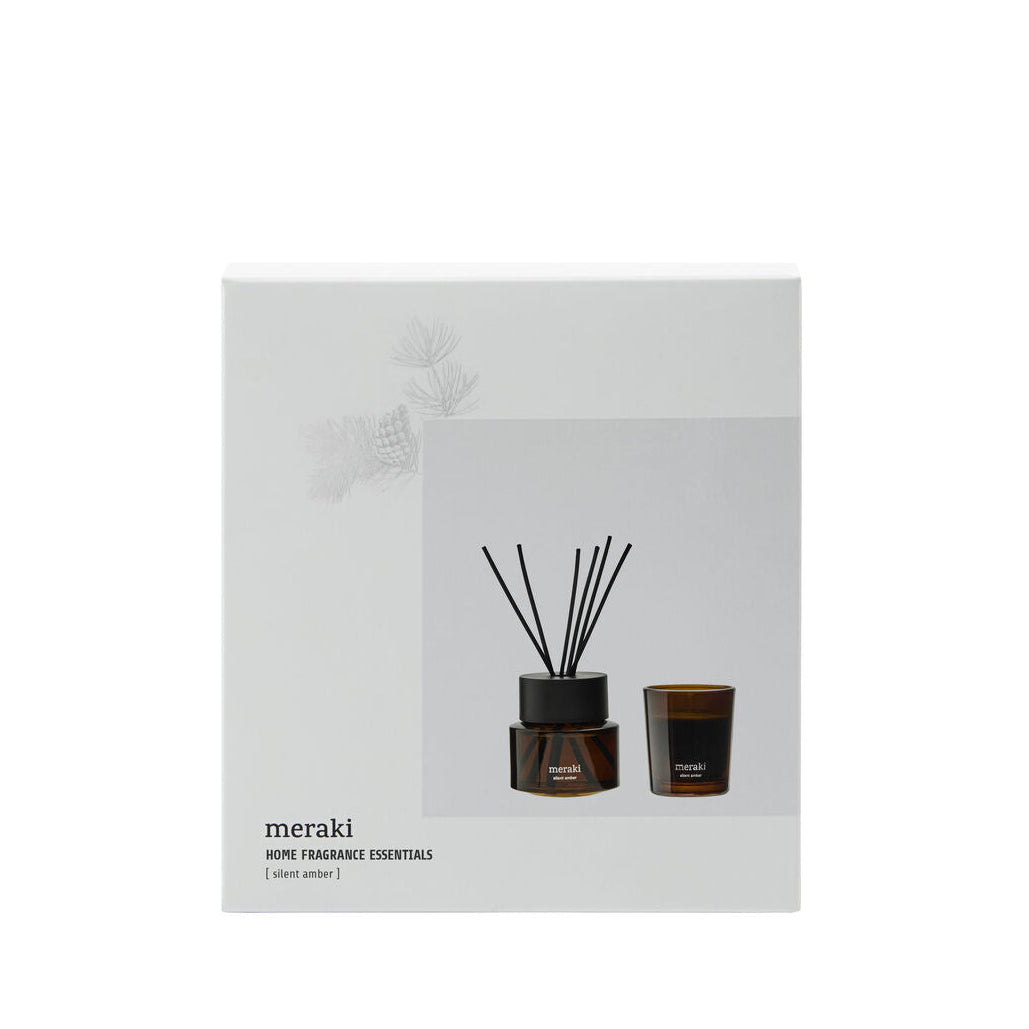 Amber Diffuser + Candle Gift Set - Design Vintage