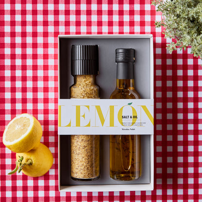 Lemon Salt + Olive Oil Set