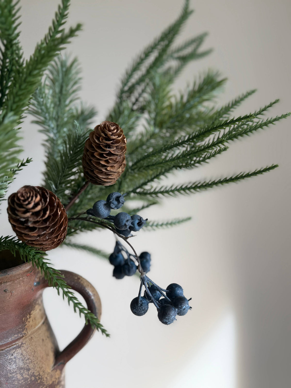 Pine Cone Spruce Spray