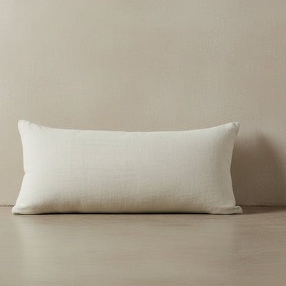 Vintage Plain Linen Bench Cushion