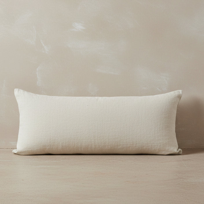Vintage Plain Linen Bench Cushion