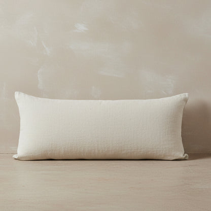 Vintage Plain Linen Bench Cushion