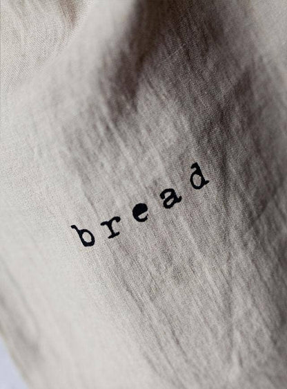 Printed Linen Bread Bag - Design Vintage