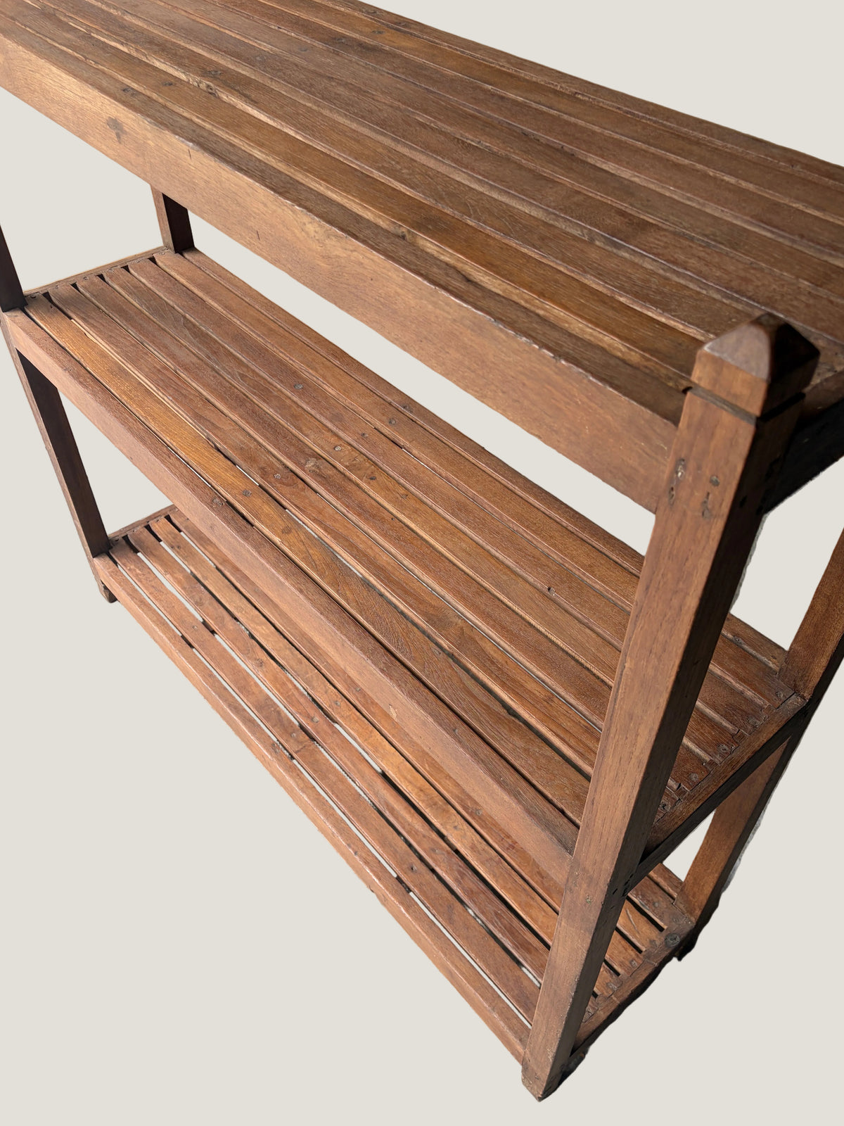 Vintage Teak Shelving Rack