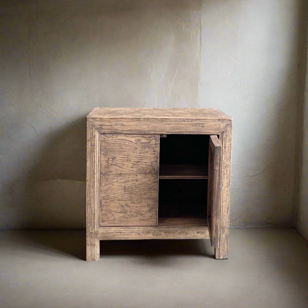 Vintage Elm Cabinet 'Alba' - Design Vintage