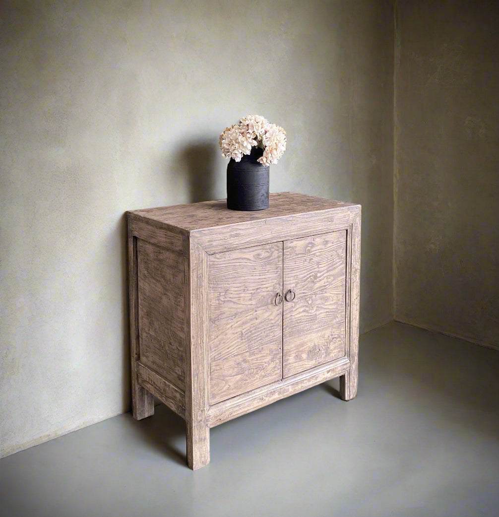 Vintage Elm Cabinet 'Alba' - Design Vintage