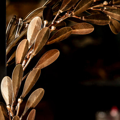 Mistletoe Brass Wreath