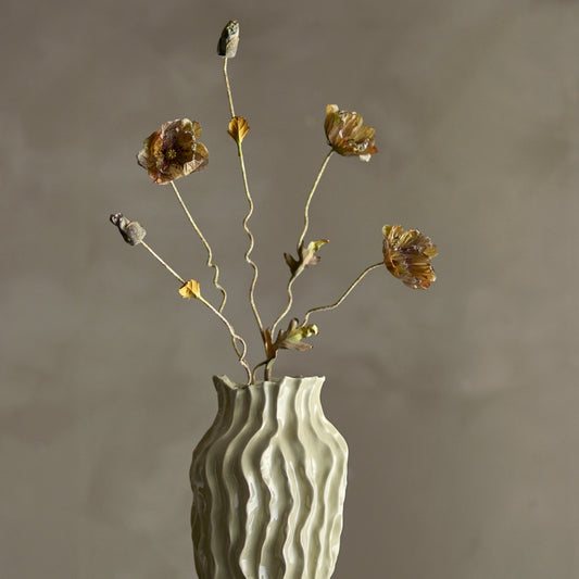 Autumn Poppy Spray - Design Vintage
