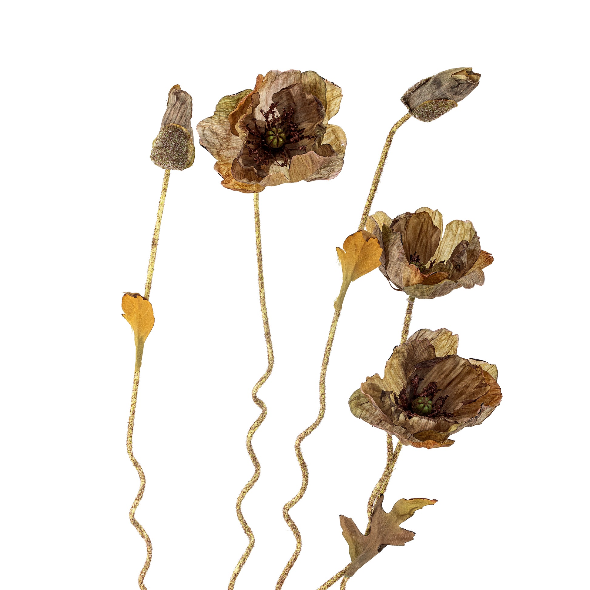 Autumn Poppy Spray - Design Vintage