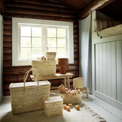 Set of 2 Large Moroccan Trunks