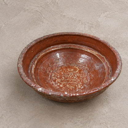 Vintage Hungarian Folk Bowl - Design Vintage