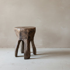 Vintage Tree Trunk Stool