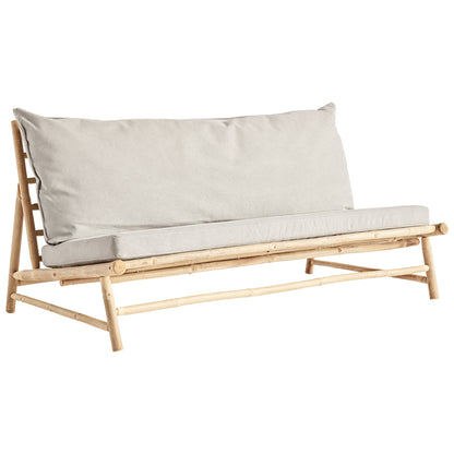 Bamboo Lounge Couch - Design Vintage
