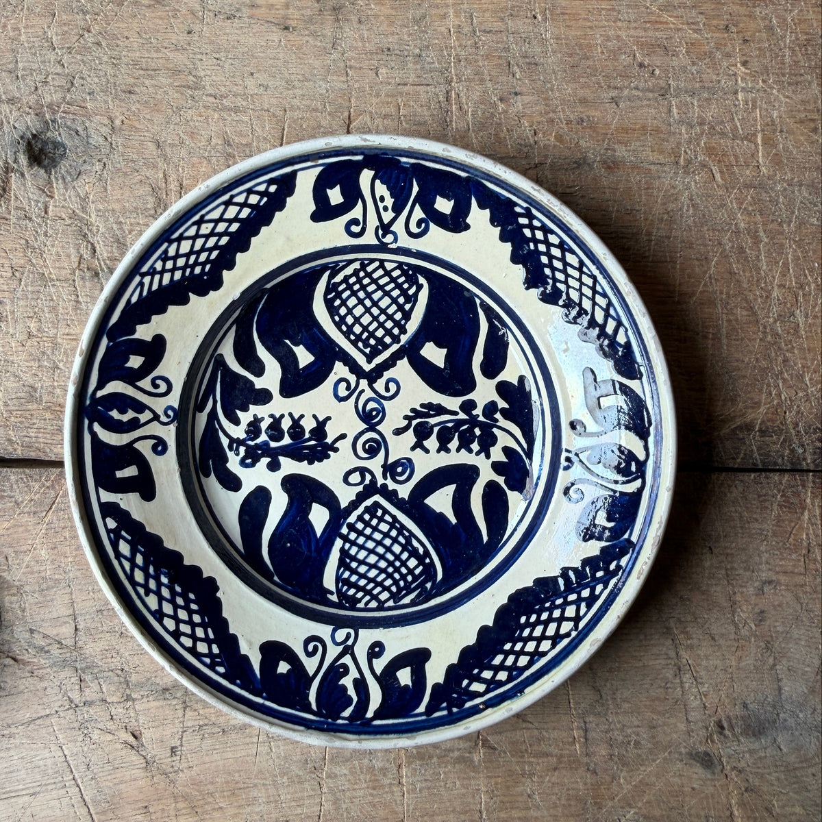 Vintage Folk Serving Platter