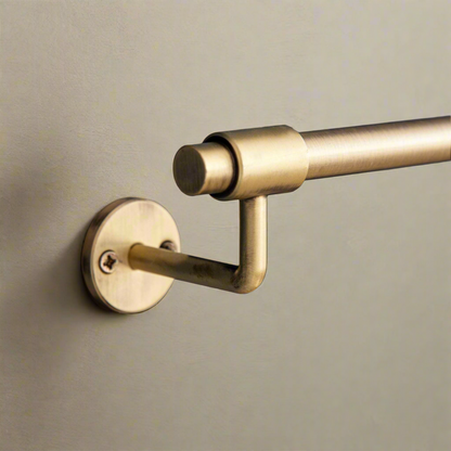 Brushed Brass Towel Rail
