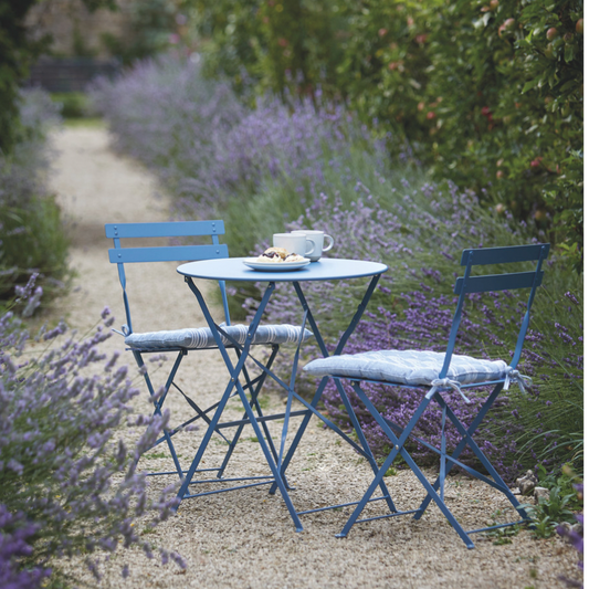 Blue Cafe Bistro Set - Design Vintage