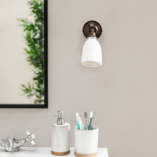 Ceramic Bathroom Spotlight - Design Vintage