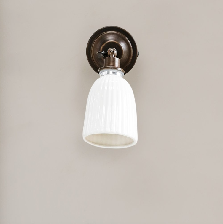Ceramic Bathroom Spotlight - Design Vintage
