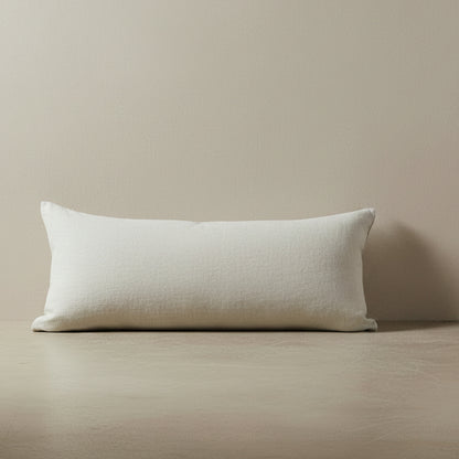 Vintage Plain Linen Bench Cushion