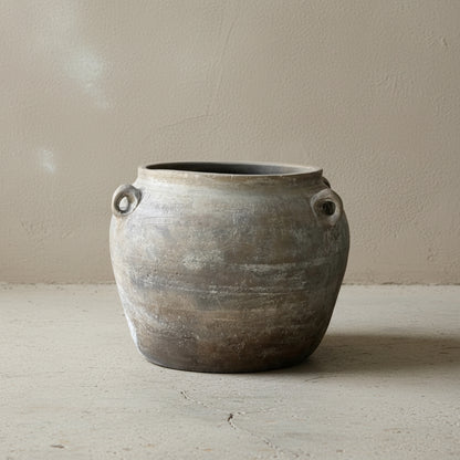 Vintage Dark Lug Pots - Design Vintage